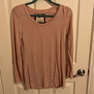 Pink/Blush color long sleeve shirt